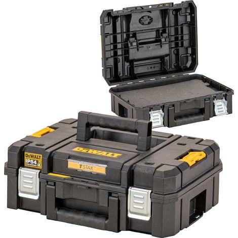 Dewalt DWST83345-1 TStak 2.0 IP54 Power Tool Storage Box Capacity + Foam Insert (1/9)