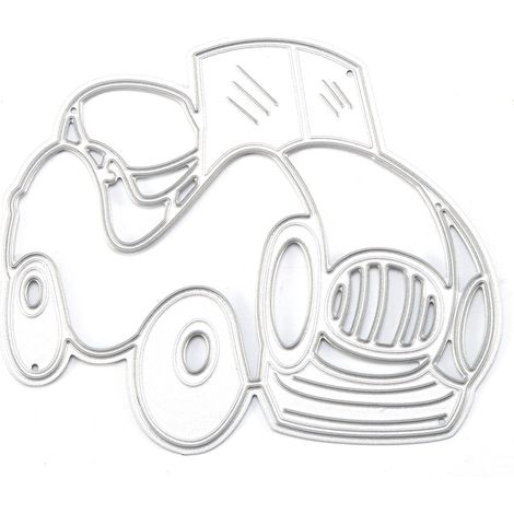 Dies De Découpe En Acier Au Carbone - Pour Scrapbooking Et Embossage - Compatible Machines Manuelles - Lot De 1 Pièce (1/5)
