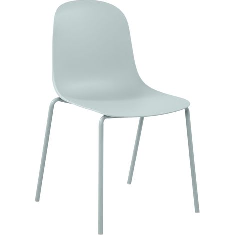 Silla Hardin apilable Turquesa (1/5)