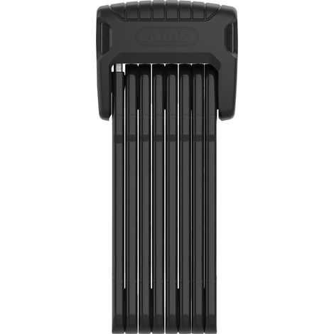 Antivol pliable Bordo Granit 6500K avec support de serrure SH - Antivol vélo avec cylindre XPlus pour une haute protection contre les manipulations - Niveau de sécurité 15 - Longueur 120 cm, noir