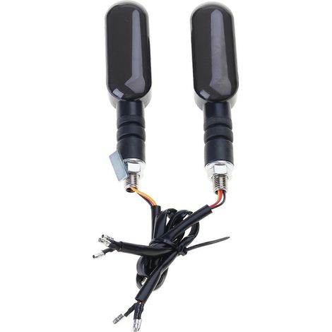 1 paire de clignotants LED multicolores pour moto, 27 modes d'éclairage, projecteurs et clignotants de rechange. (1/5)