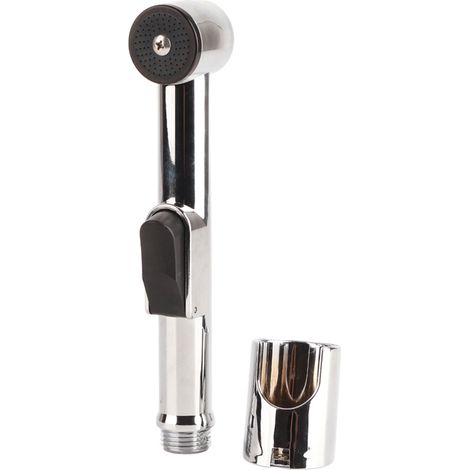 Robinet de Douche Bidet Portable en ABS Résistant avec Tête de Pulvérisation Chromée (1/5)