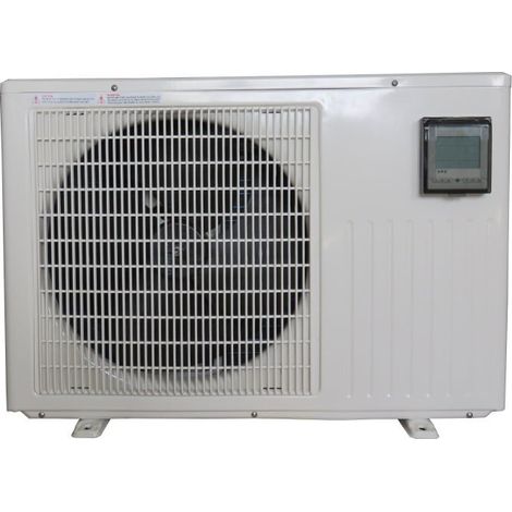 Pompe à chaleur piscine jusqu'à 30m3 – Régulation électronique – Dégivrage par inversion de cycle – Acier galvanisé – Piscineo