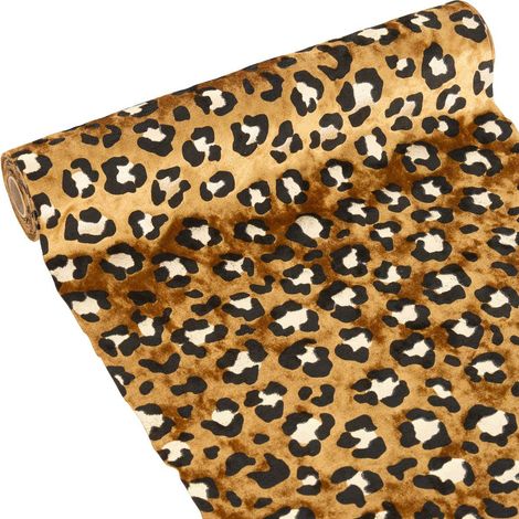TELA DE TERCIOPELO LEOPARDO 28X300CM - Feeric lights & christmas (1/4)