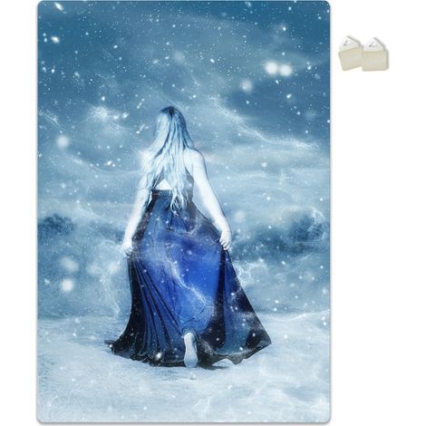 WALK IN THE SNOW - POSTER en PVC de 3 mm - Dimension : 70x100 cm