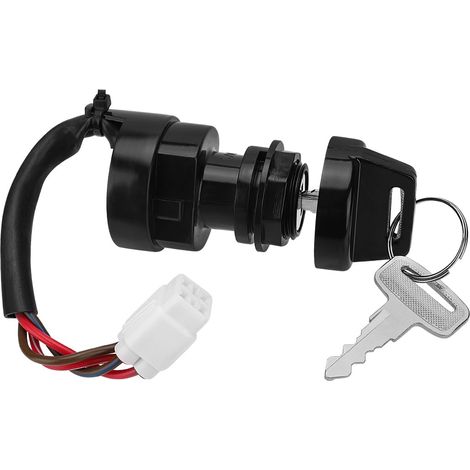Neiman Contacteur Interrupteur de clé d'allumage pour YFZ450 2004-2013 Kodiak 400/450 Wolverine 450 Grizzly 450 2003-2014 Grizzly 400 2007-2008 (1/5)