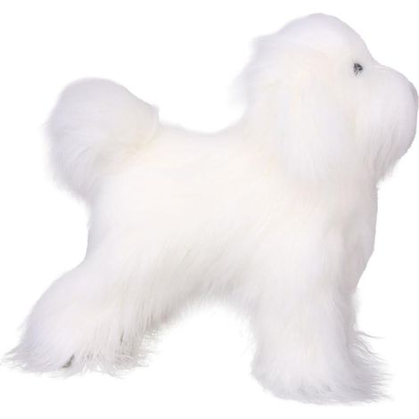 Fourrure Blanche pour mannequin chien (1/3)