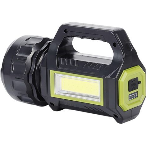 Multifunctional rechargeable LED torch for camping, side flashlight, powerful flashlight (1/5)