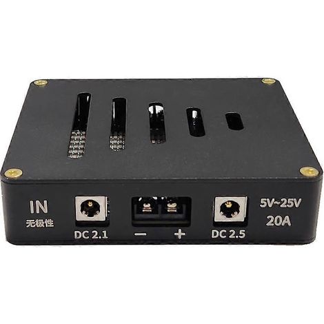 Hi-Fi-Netzfilter 5-25 V 20 A, kompatibel mit Schaltnetzteilen, NAS, Soundkarten, DACs und Kopfhörerverstärkern. (1/5)
