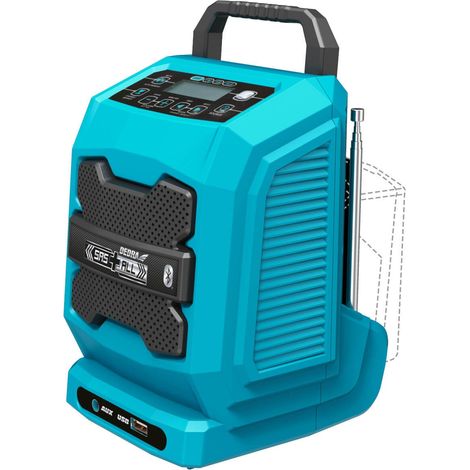 Radio akumulatore bluetooth 18V USB SAS - DED7005