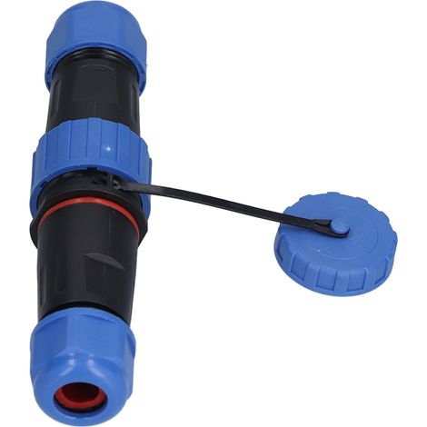 Connecteur de câble aéronautique étanche IP68, 6 ou 7 broches, PA66/PA6, bonne flexibilité, prise aéronautique étanche 6 broches (1/5)