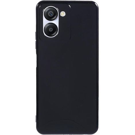 Für Blackview Color 8 Hülle, weiche TPU-dünne Schutzhülle für Handys - Transparent (Schwarz) (1/5)