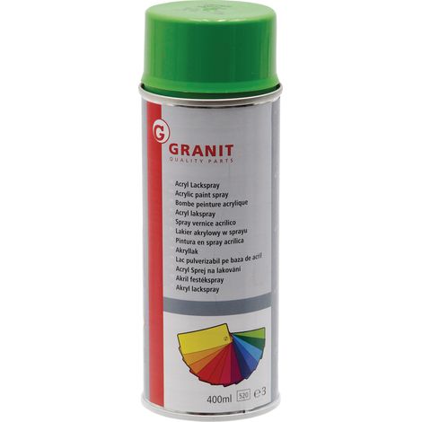 Sennebogen Grüner Lack RAL 6018 WILCKENS GRANIT 400 ml Spray (1/3)
