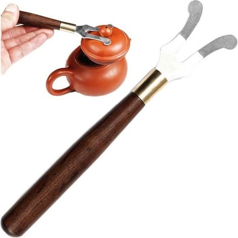 Fourchette De Couvercle De Théière, Pince De Théière D'isolation Thermique Couvercle De Bouilloire À Thé Support (1/4)