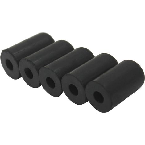 5 Pièces Embouts de Protection en Caoutchouc pour Pique de Violoncelle, Accessoire de Musique Portable (1/5)