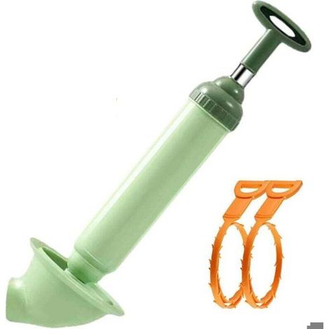 Ventouse WC,Deboucheur WC,Déboucheur de toilettes à pression, pompe à piston pour toilettes, débouchage des éviers de cuisin (1/4)
