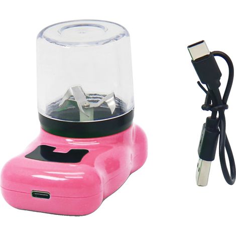 Macinino elettrico, macina spezie, display digitale, rosa (1/2)