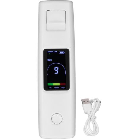 Alcootest portable professionnel haute précision avec écran numérique, usage domestique et fête, DC5V (1/5)