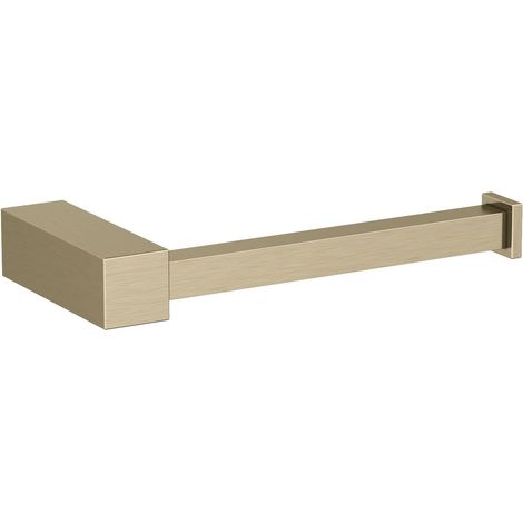 Porte-Papier Toilette à Poteau Simple Champagne doré 149 mm de Long Monument Porte-Papier Toilette Matériel de Salle de Bain Accessoires de Bain (1/5)
