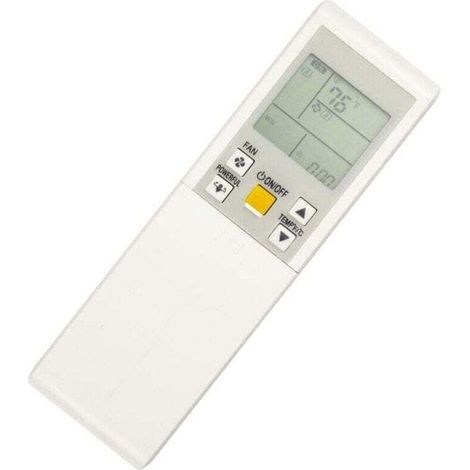 Daikin air conditioner remote control. Remote control and wall-mounted transmitter for motorized units.