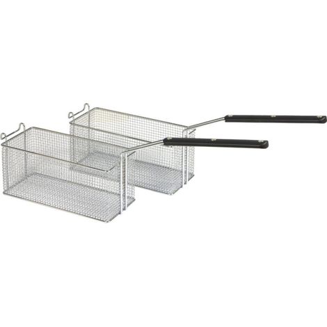 Panier pour friteuses - 2x1/2 - 23 litres - Diamond