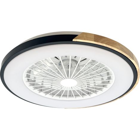 LED-Deckenventilator Fabian 48W warmweiß-kaltweiß Deckenlampen & Kronleuchter (1/3)