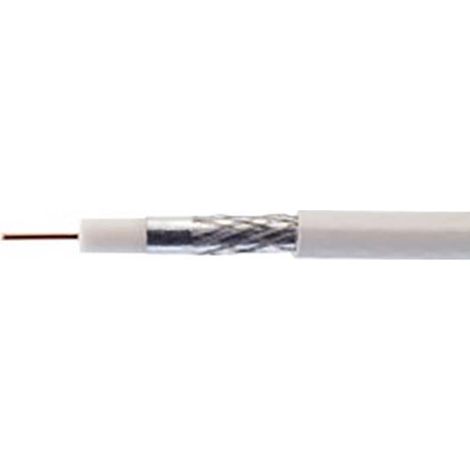 Kathrein 21510015 Cavo coassiale Diam. est.: 6.90 mm 75 Ω 90 dB Bianco 100 m