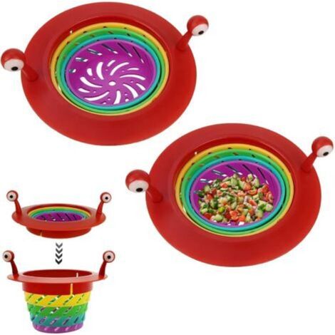 2 Pcs Kitchen Sink Filter, The Monster Sink Filter, Foldable Kitchen Sink Basket, Kitchen Sink Strainer, Universal Sink Filter (1/5)