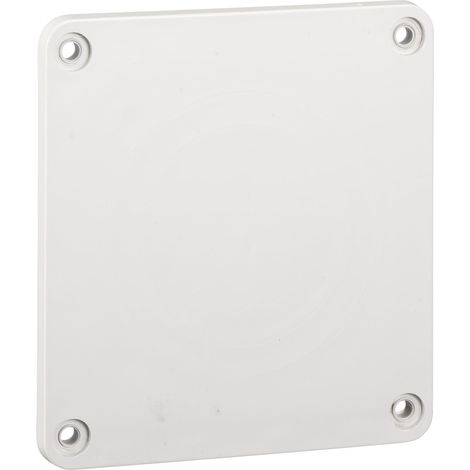 Accessoire de coffret plaque 90 x 100 mm pour prise 65 x 65 ou 75 x 75 mm - 13137