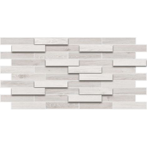 Pannelli 3D Rivestimento a parete in PVC effetto pietra, cementine, Maioliche, legno Realistici e isolanti.-9502 (mis.980x480mm)