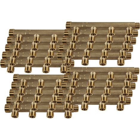 20 Collecteurs mâle femelle 3/4" (20/27) - 4 départs 1/2" (15/21) - Entraxe 50 mm - Arcanaute (1/3)