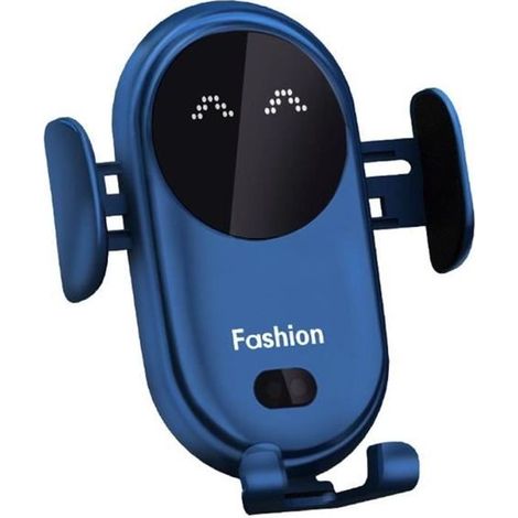 Chargeur sans fil de voiture support de téléphone portable chargeur rapide à induction infrarouge intelligent Magic Clip S11 15W Ble (1/4)