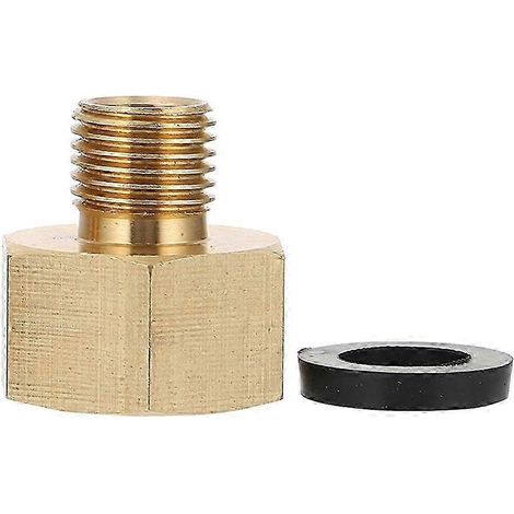 Adaptateur de rechange en laiton pour cuisinière à gaz - Raccord fileté pour tuyau de gaz (1/3)