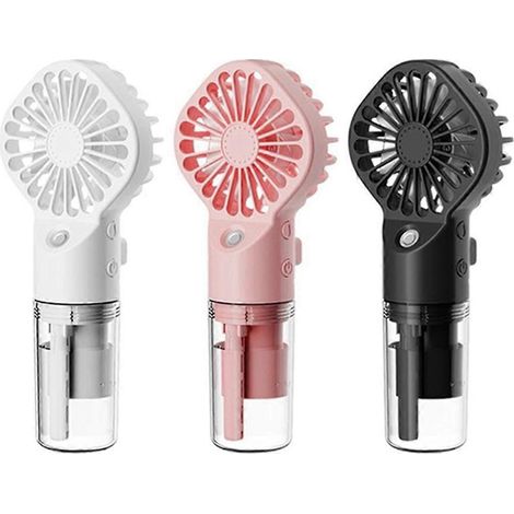 Verstellbarer, wiederaufladbarer Mini-Ventilator, geeignet für Camping und Reisen im Freien.