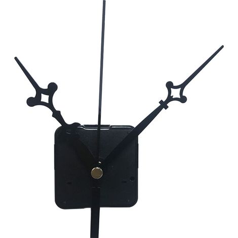 Horloge Main A Quartz Noir Mouvement Moteur Mecanisme Mains Et Raccords Diy Kit (1/4)