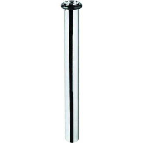 Tube de vidange 37035 complet pour chasse d'urinoir chromé