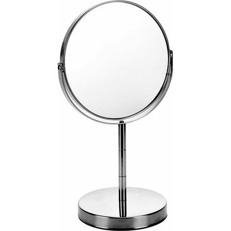 Specchio per il trucco a doppia faccia