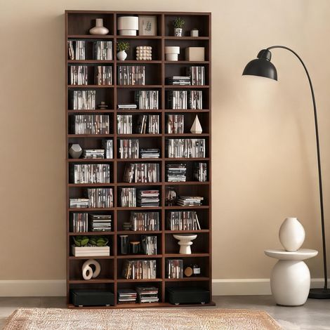 Étagère haute 102 x 23,5 x 195 cm avec 36 compartiments réglables (1/5)