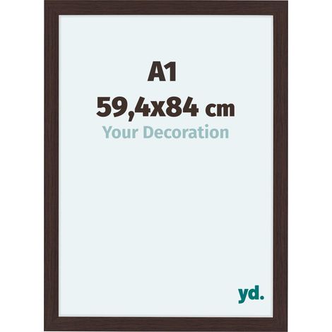 yd. - Cadre photo A1 59.4x84 - Chene Fonce - MDF - Como (1/5)