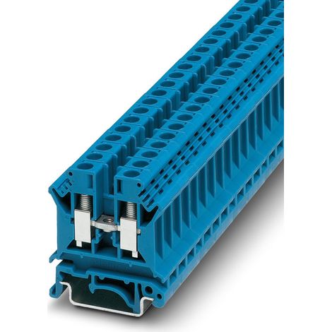 PHOENIX CONTACT BORNE UNIVERSELLE UK 6 N BU 0,2-10 MM² B = 8,2 MM BL 4017918090968