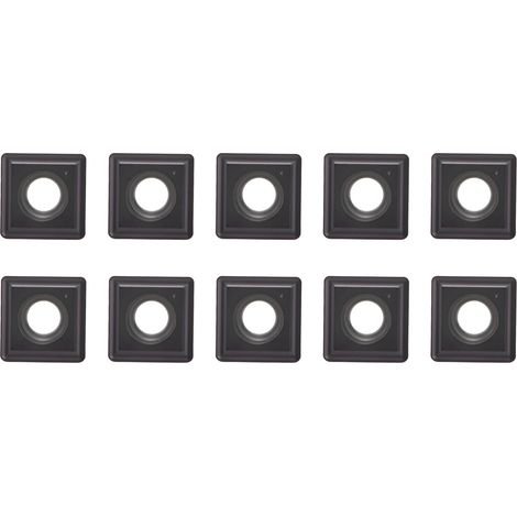10 plaquettes carbure revêtues SPMG110408‑DG pour tournage du bois, outils CNC indexables, fraisage de précision (1/5)