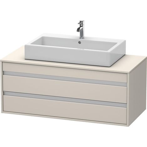 KETHO mobile lavabo 550x1200x496mm tortora