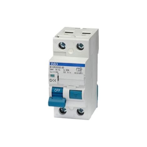Interrupteur différentiel bipolaire 32A 30mA type AC – Pouvoir de coupure 10kA – Protection contre défaut d’isolation – IP20 – IMO