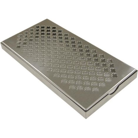Bac récepteur en inox professionnel 305 x 152 mm - Beaumont