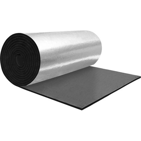 Tapis Insonorisant 5mm 2㎡ Argenté 1 Pcs pour Voiture Autocollant (1/5)