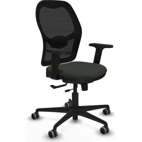 Sedia da ufficio piqueras y crespo Jorquera nero schiuma iniettata (1/2)