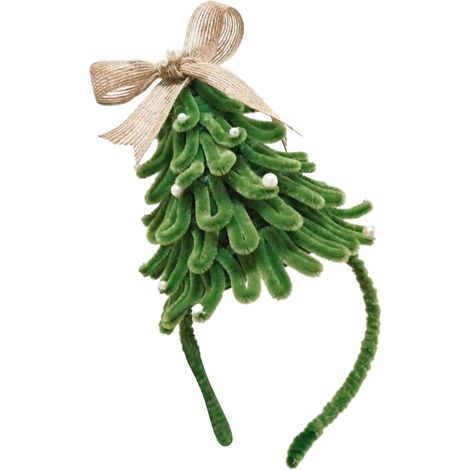 Serre-tête arbre de Noël 3D - Accessoires de fête - Accessoire de fête - Accessoire pour cheveux - Accessoire pour cheveux (1/4)