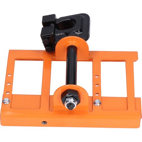 Kettensägenführung für Holz, Miniatur-Öffnungsstütze, orange Sägeschiene (1/5)