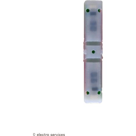 VOYANT TÉMOIN LED BLANC SOCLE ROUGE 230 V MOSAIC EASY-LED LEGRAND PHASE DISTRIBUÉE BROCHABLE LEG067688L