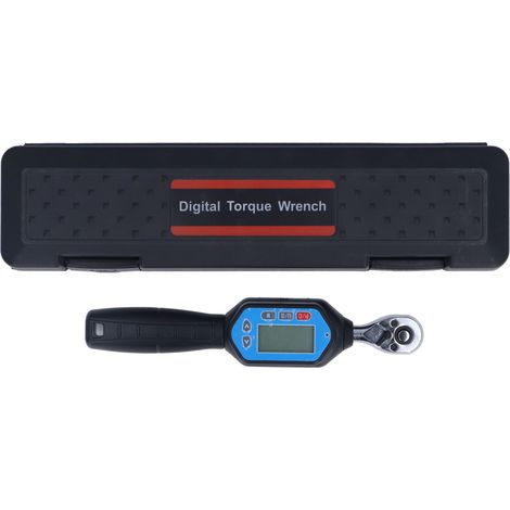 clé dynamométriqueClé de Serrage Torque Digital à Douille 1/4" Ratchet Bidirectionnel 3 Modes & 4 Unités (1/5)